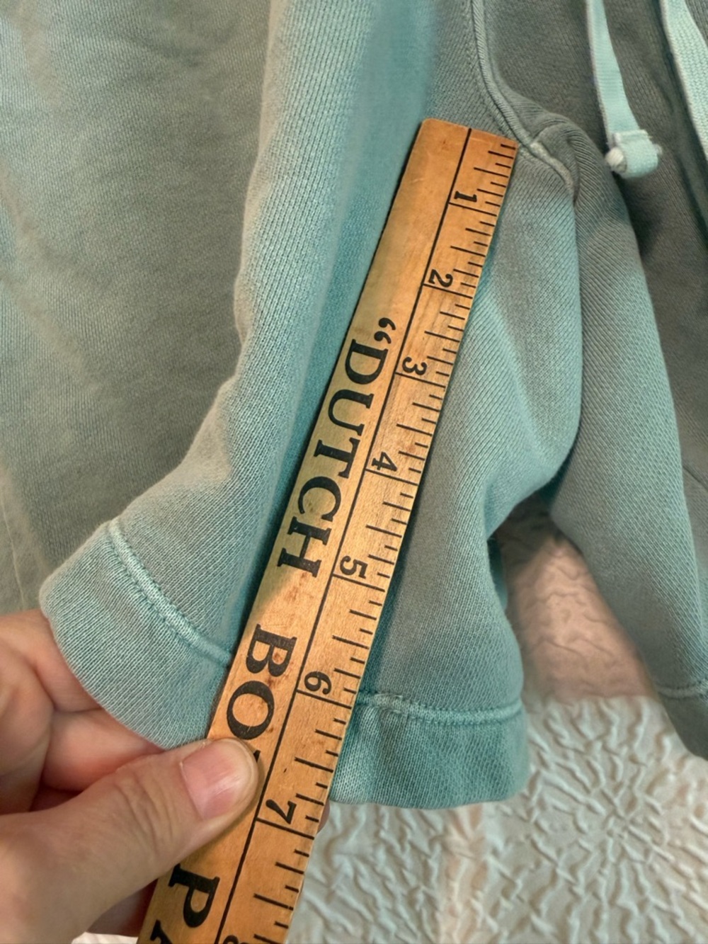 Vineyard Vines Washed Soft Teal Sweat Shorts with Drawstring, Large - Picture 7 of 7